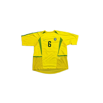 2002 Brazil 'R.Carlos' Shirt - XL