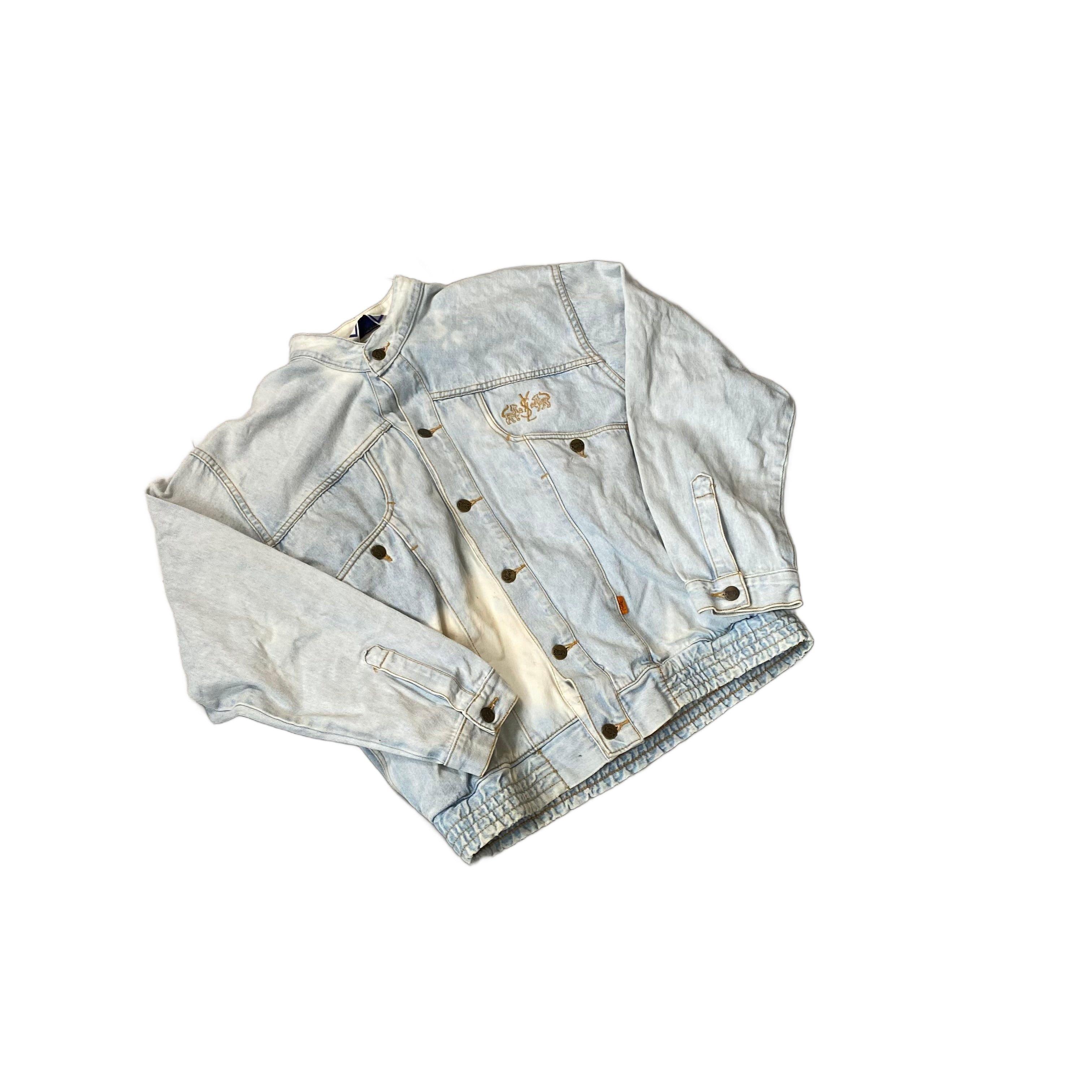 Vintage Yves Saint Laurent (YSL) Denim Jacket - L