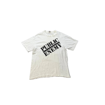 White Supreme Tee - L