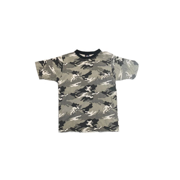 Camo Stussy Tee - M