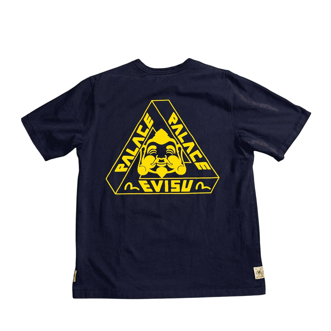 Navy Blue Palace x Evisu Tee - XXL (Recommended Size - XL)