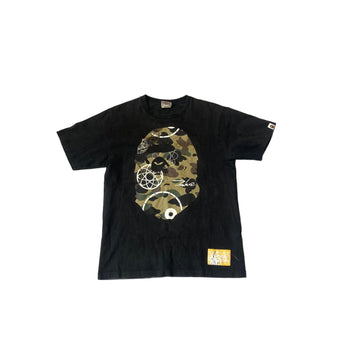 Black A Bathing Ape (BAPE) x Futura Tee - M