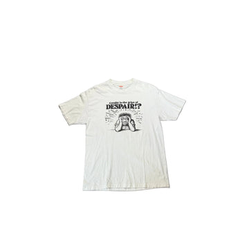 White Supreme Tee - L