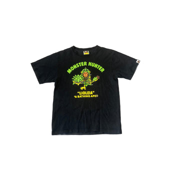 Black A Bathing Ape (BAPE) x Monster Hunter Tee - S