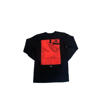 Black Supreme Long Sleeve Tee - S