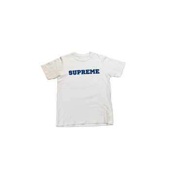 White Supreme Tee - M