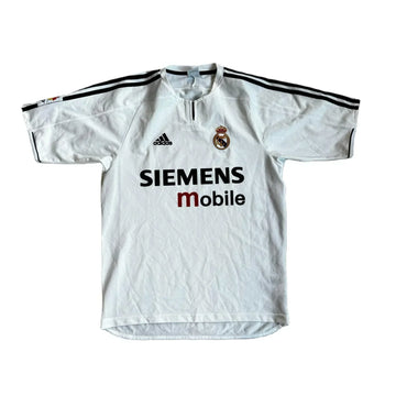 2004 - 05 Real Madrid Home Shirt - M