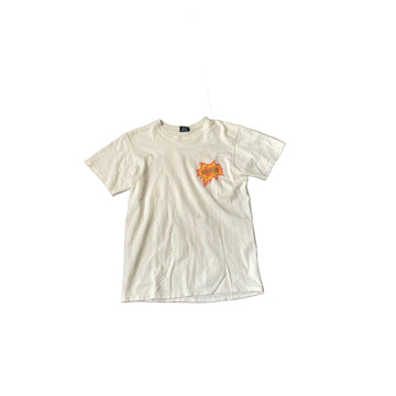 White Stussy Tee - S