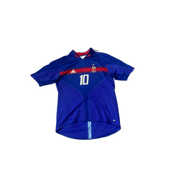 2004 - 06 France Home 'Zidane' Shirt - L