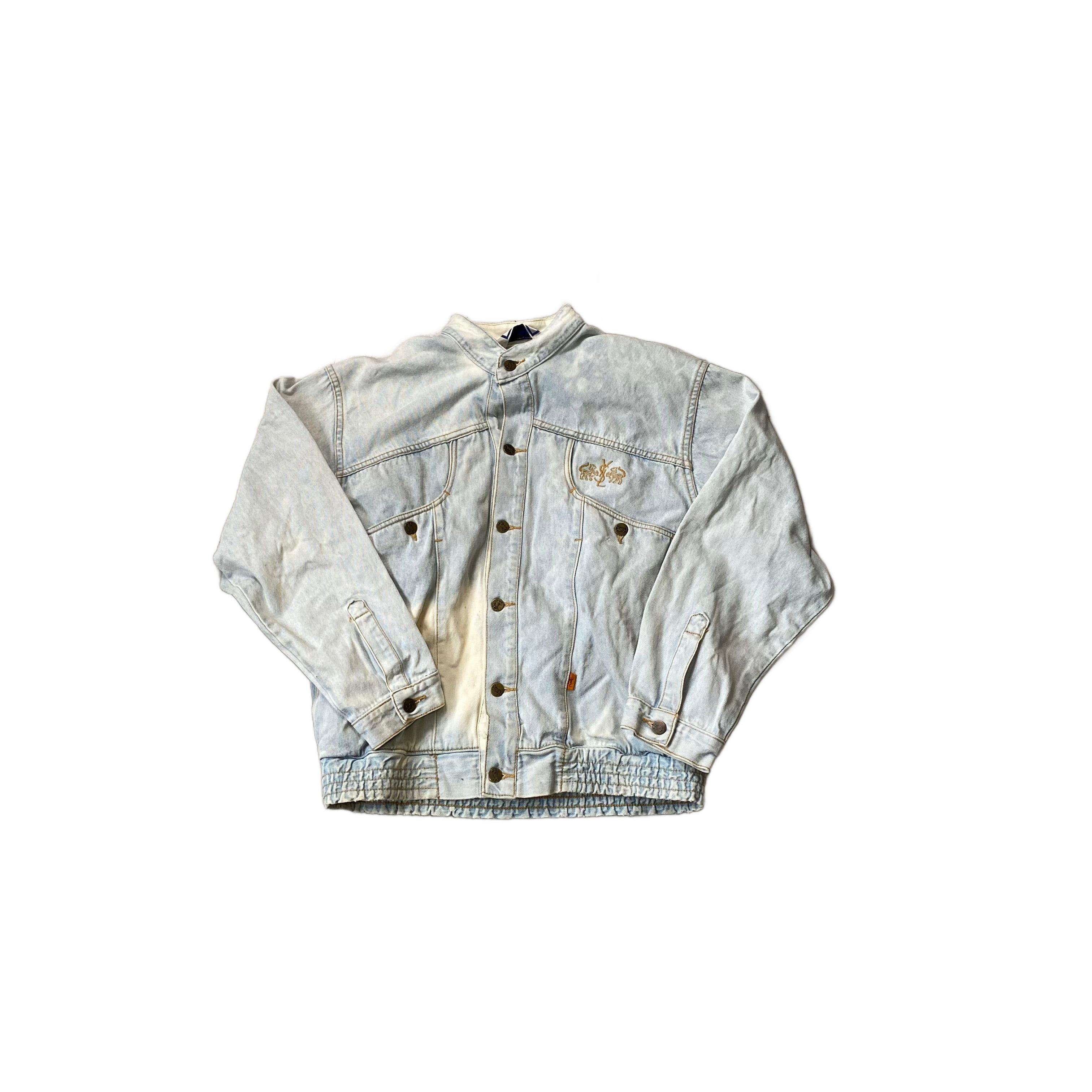 Vintage Yves Saint Laurent (YSL) Denim Jacket - L