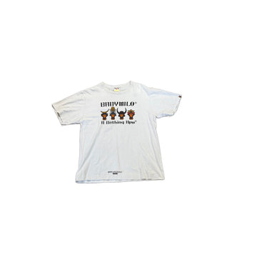 White A Bathing Ape (BAPE) Tee - L