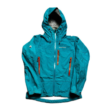 Vintage Blue Montbell Waterproof Jacket - M
