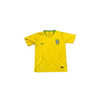 2006 Brazil Home Shirt - S
