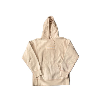 Peach Supreme Box Logo Hoodie - M