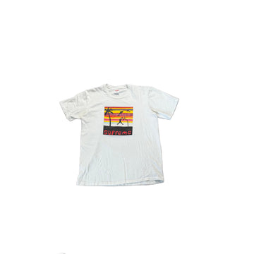 White Supreme Tee - M