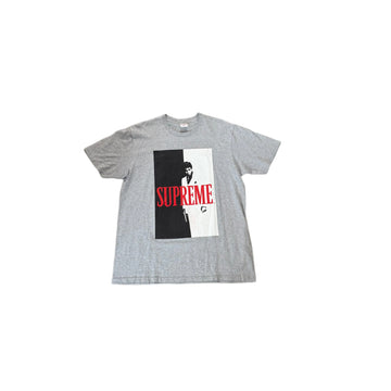 Grey Supreme x Scarface Tee - L