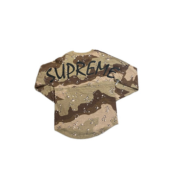Camo Supreme Long Sleeve Tee - S