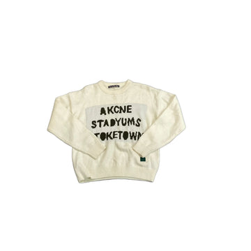 White Acne Studios Knitted Sweatshirt - M