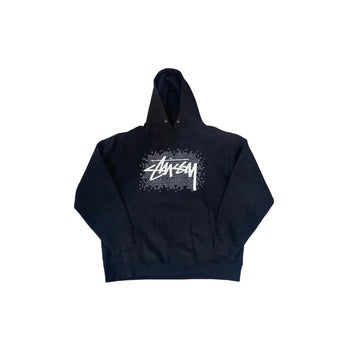 Black Stussy Hoodie - L