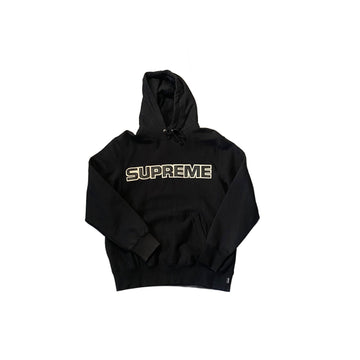 Black Supreme Hoodie - M