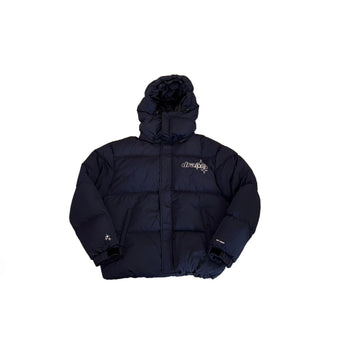 Blue Drama Call Puffer Coat - M