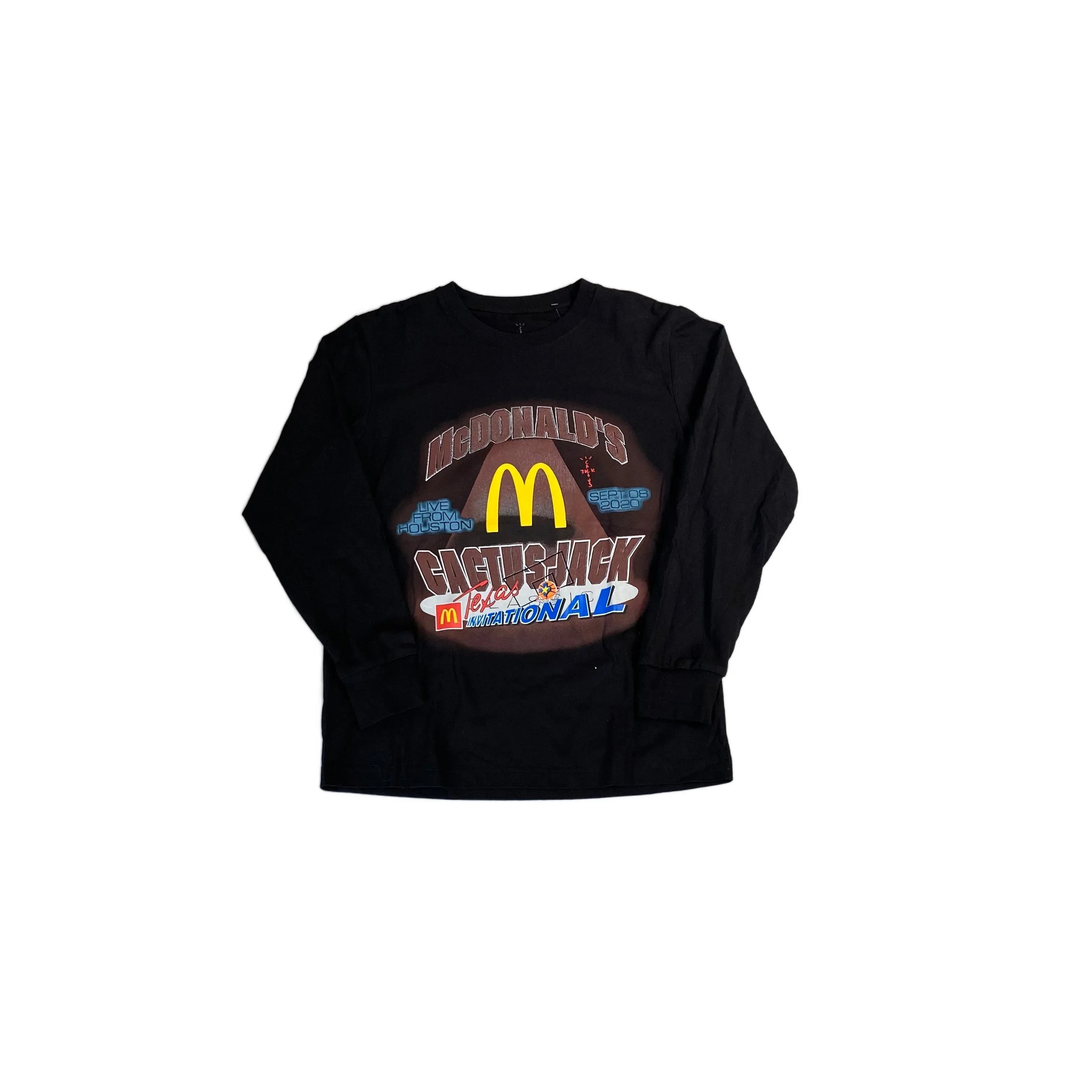 Black Travis Scott x Cactus Jack (Travis Scott) Long Sleeve Tee - S