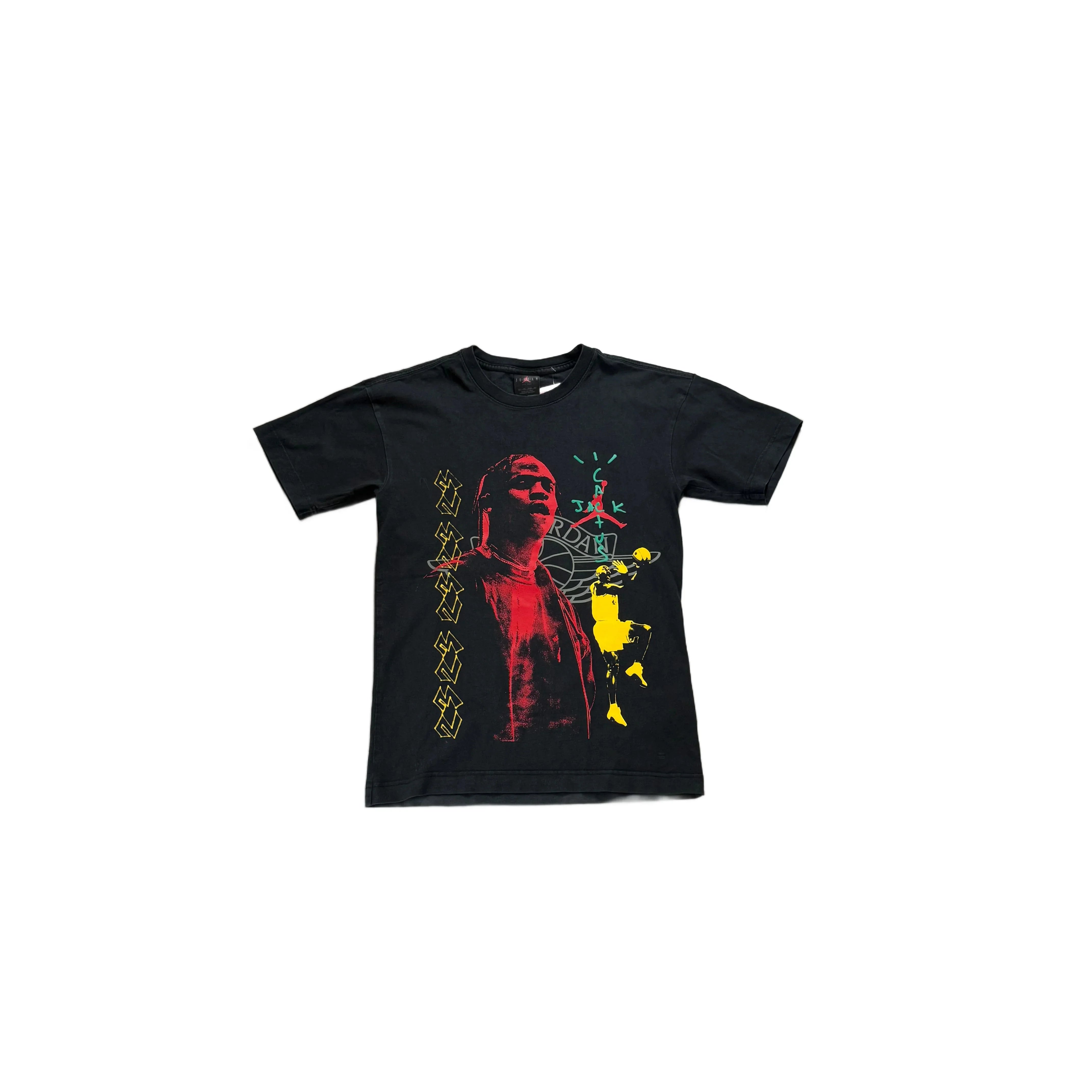 Black Travis Scott x Jordan Tee - XS