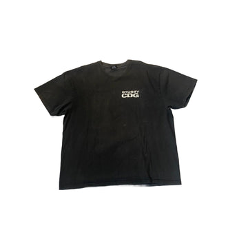 Black Stussy x Comme Des Garcons (CDG) Tee - XL