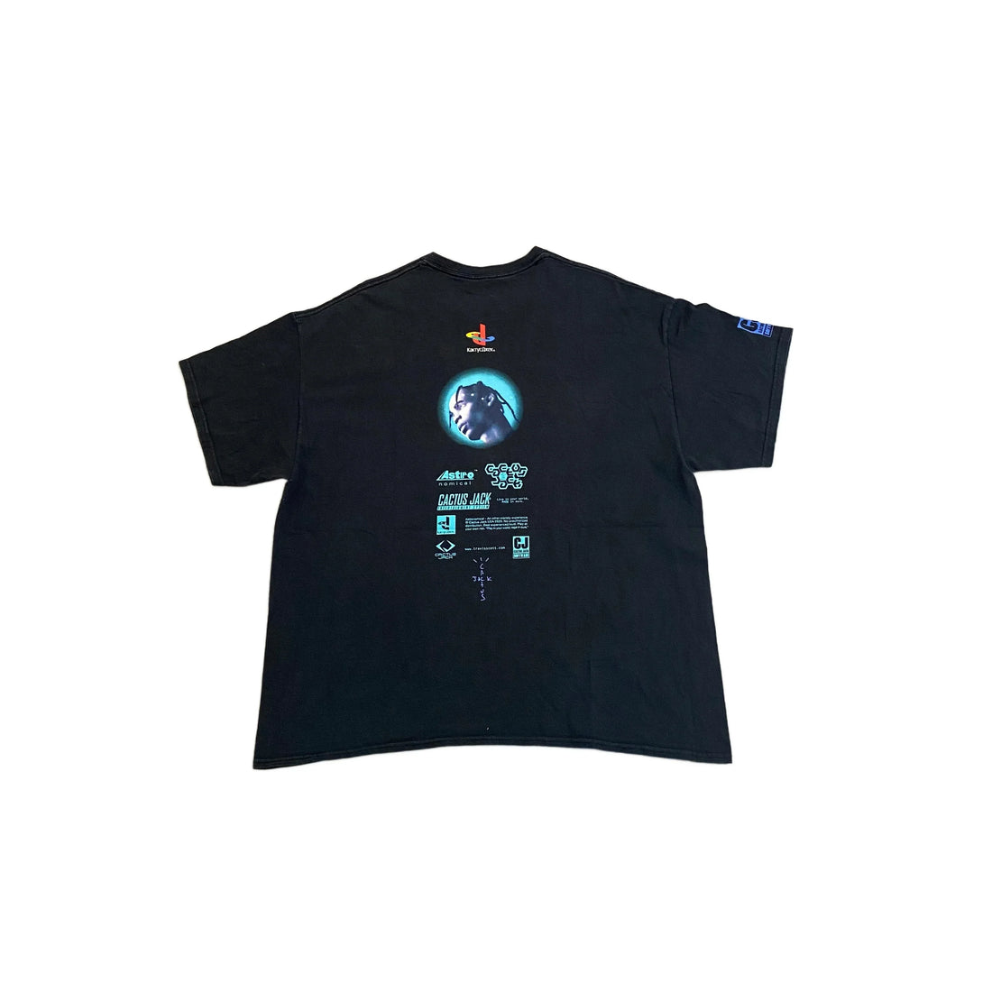 Black Travis Scott (Cactus Jack) Tee - XL