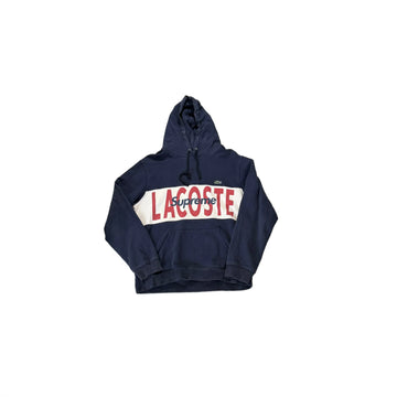 Navy Blue Supreme x Lacoste Hoodie - XL