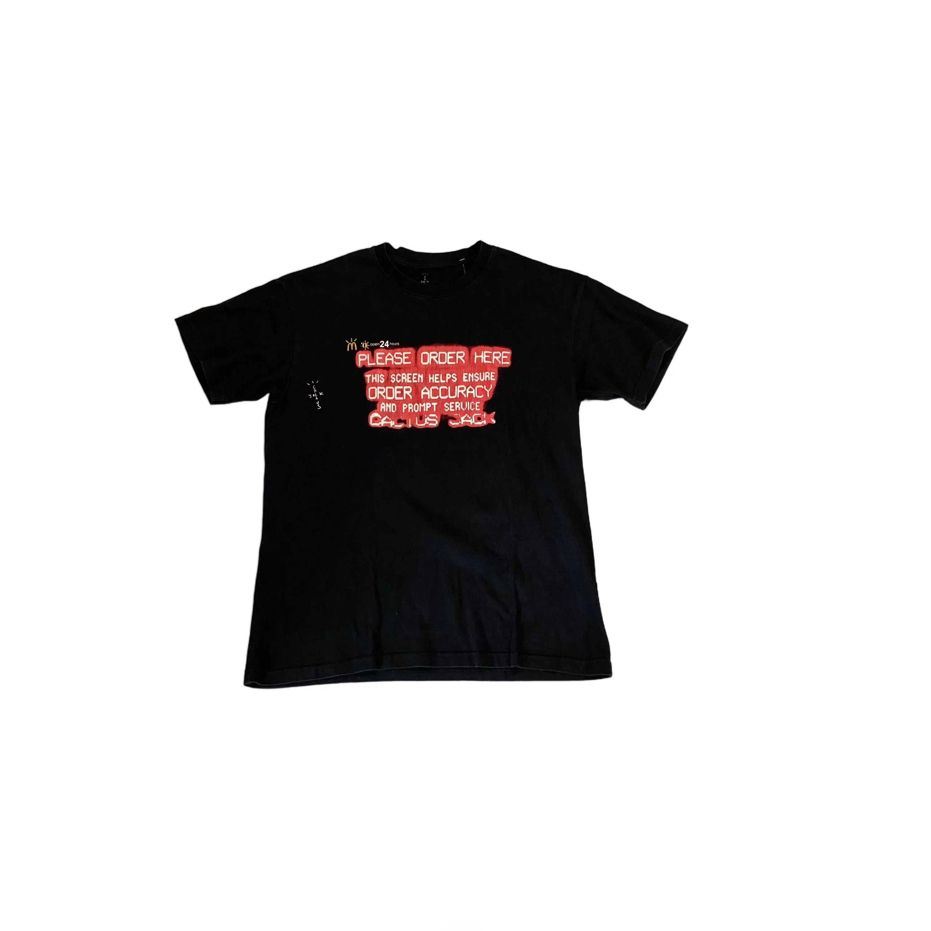 Black Travis Scott Tee - L