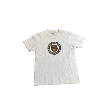 White Supreme Tee - L