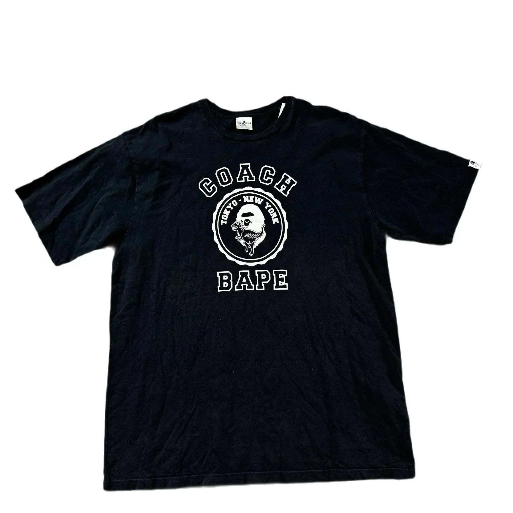 Black A Bathing Ape (BAPE) x Coach Tee - XL