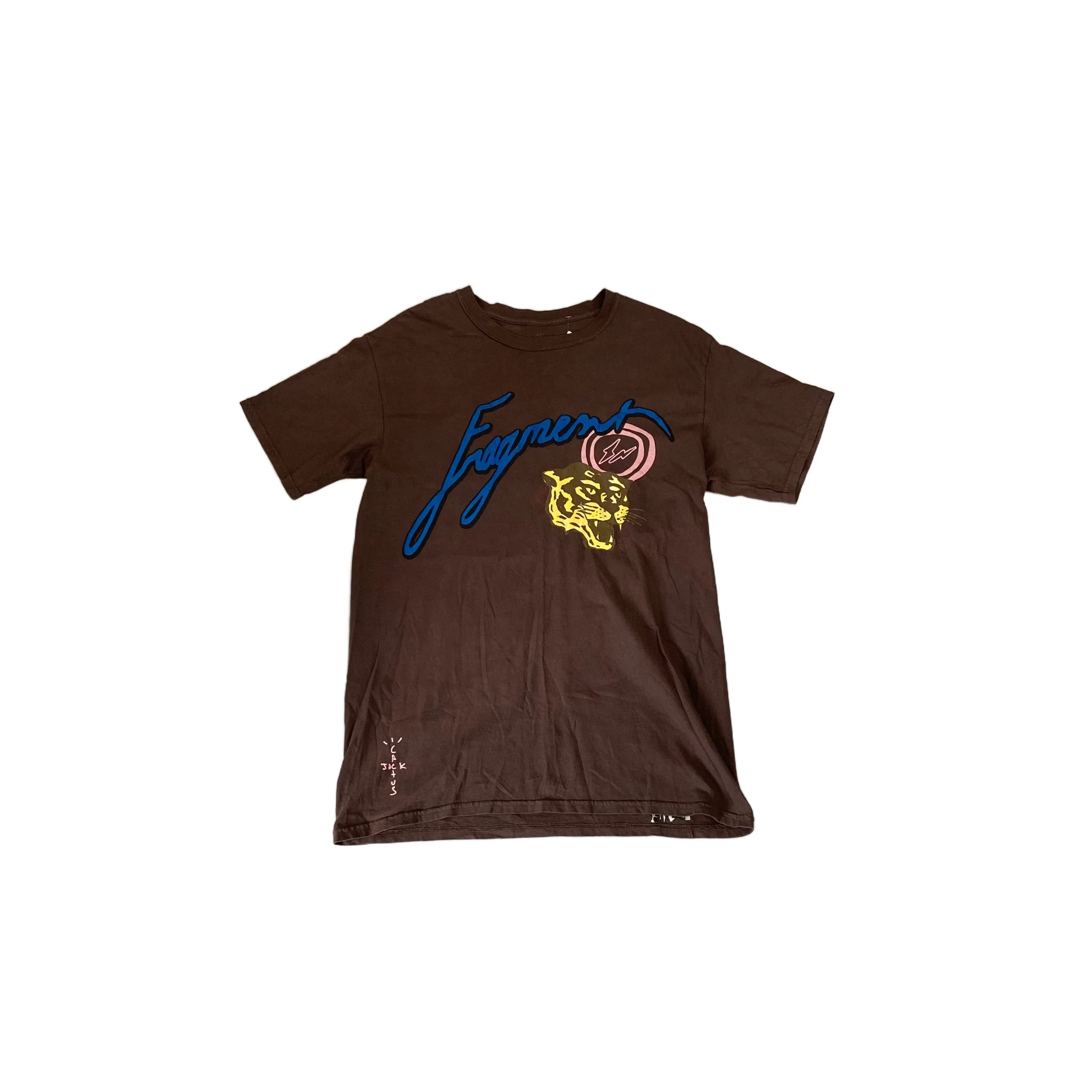 Brown Travis Scott Tee - L
