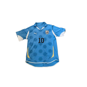 2010 Urugary Home 'Forlan' Shirt - XL