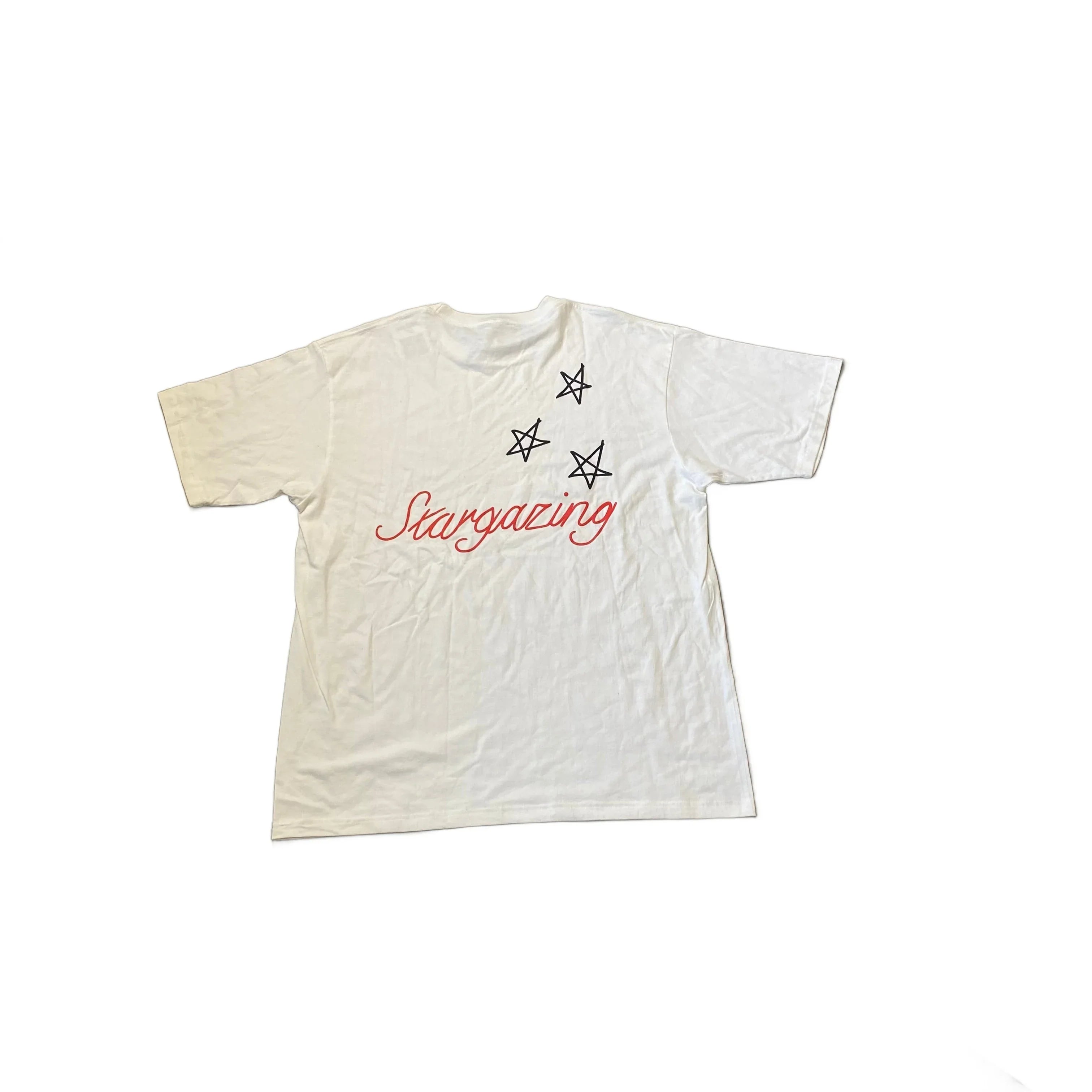 White Travis Scott Stargazing Tee - XL