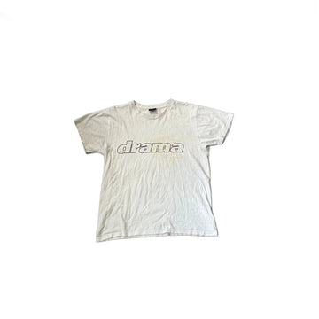 White Drama Call Tee - M