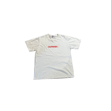 White Supreme Tee - M