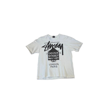 White Stussy x Dover Street Market (DSM) Tee - M