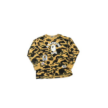 Camo A Bathing Ape (BAPE) Long Sleeve Tee - XL
