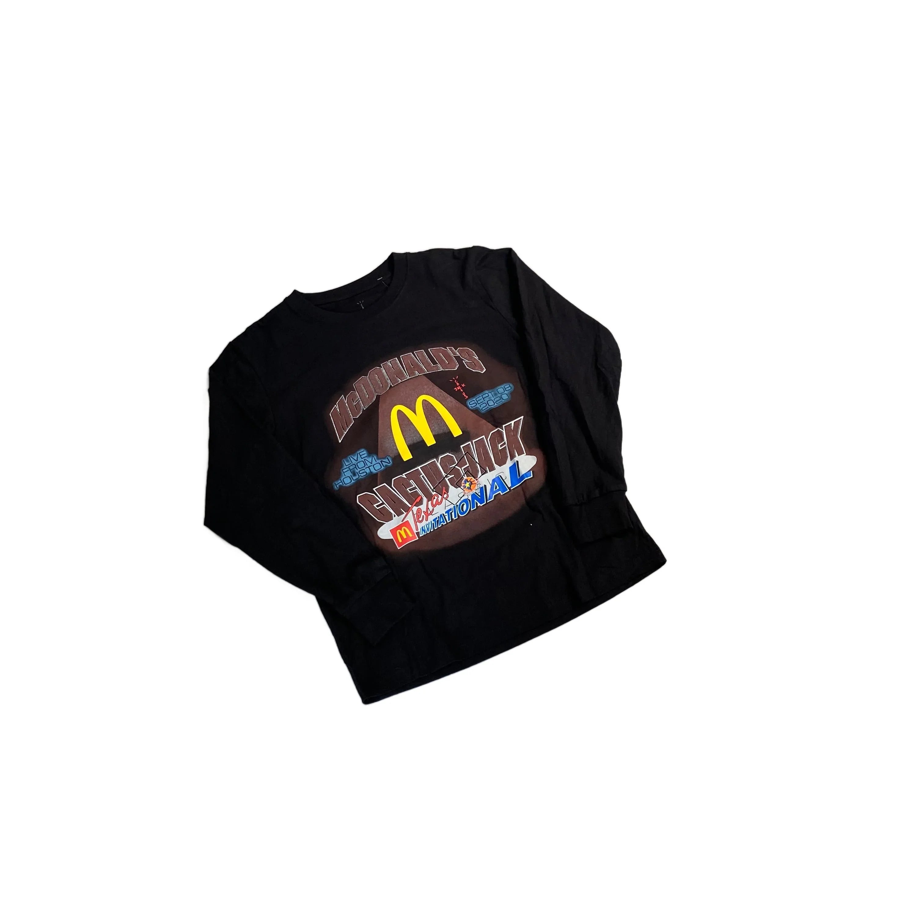 Black Travis Scott x Cactus Jack (Travis Scott) Long Sleeve Tee - S