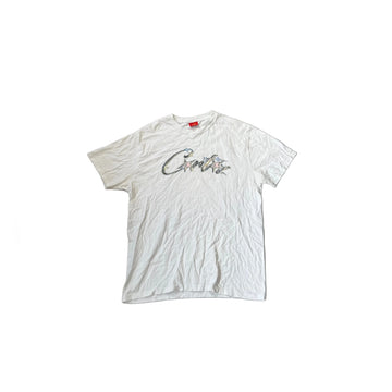 White Corteiz Tee - L
