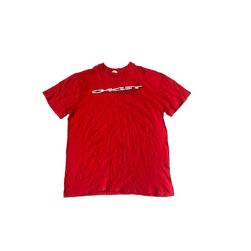 Red Oakley Tee - L