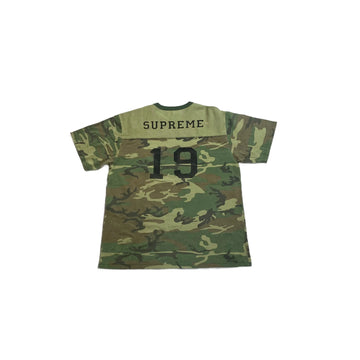 Green Camo Supreme x WTAPS Reversible Tee - XL
