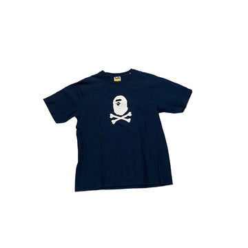 Navy Blue A Bathing Ape (BAPE) Tee - XL