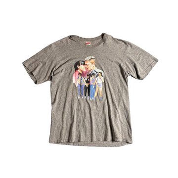 Grey Supreme Tee - M