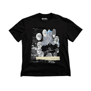 Black Travis Scott Utopia Tour Merch Tee - L