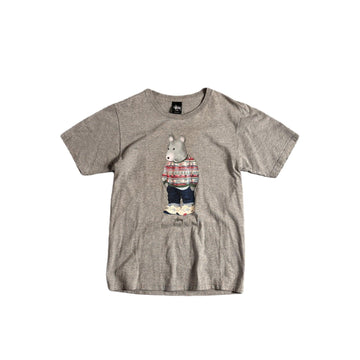 Grey Stussy Tee - S