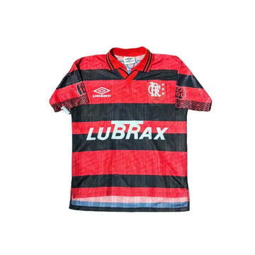 1995 - 96 Flamengo Player Issue Home Shirt - S