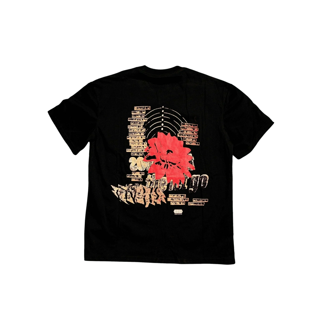 Black Travis Scott Utopia Tour Merch Tee - L